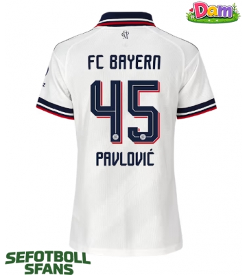 Bayern Munich Aleksandar Pavlovic #45 Bortatröja Kvinnor 2026-27 Kortärmad